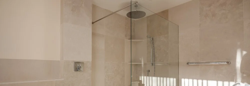 Begehbare Dusche